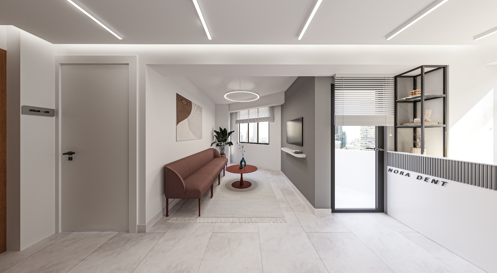 DentNora diş kliniği implant tedavi odası